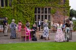 The sun shined on our garden party at Goldsborough Hall