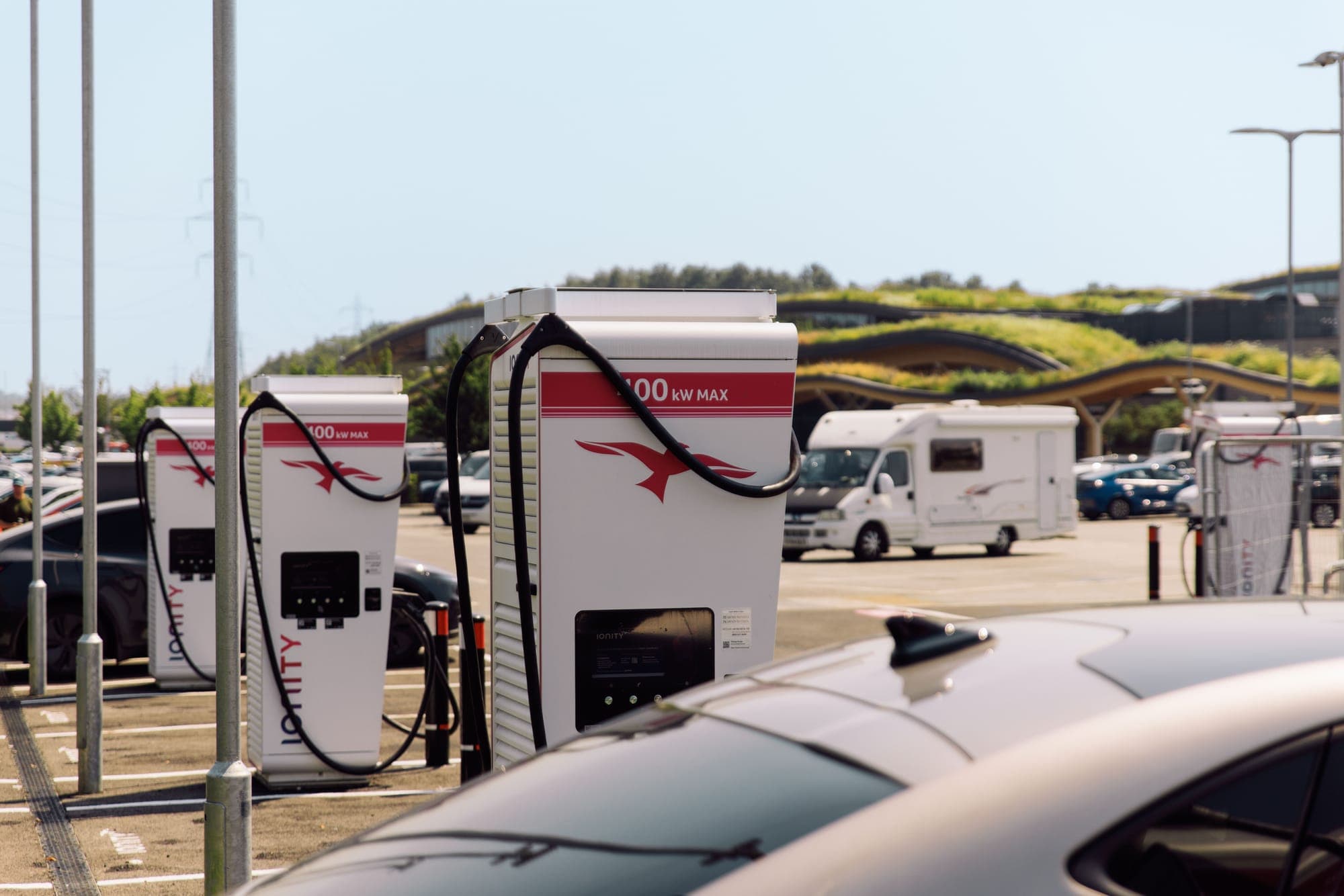 10 new high-speed EV chargers at Leeds Skelton Lake Services