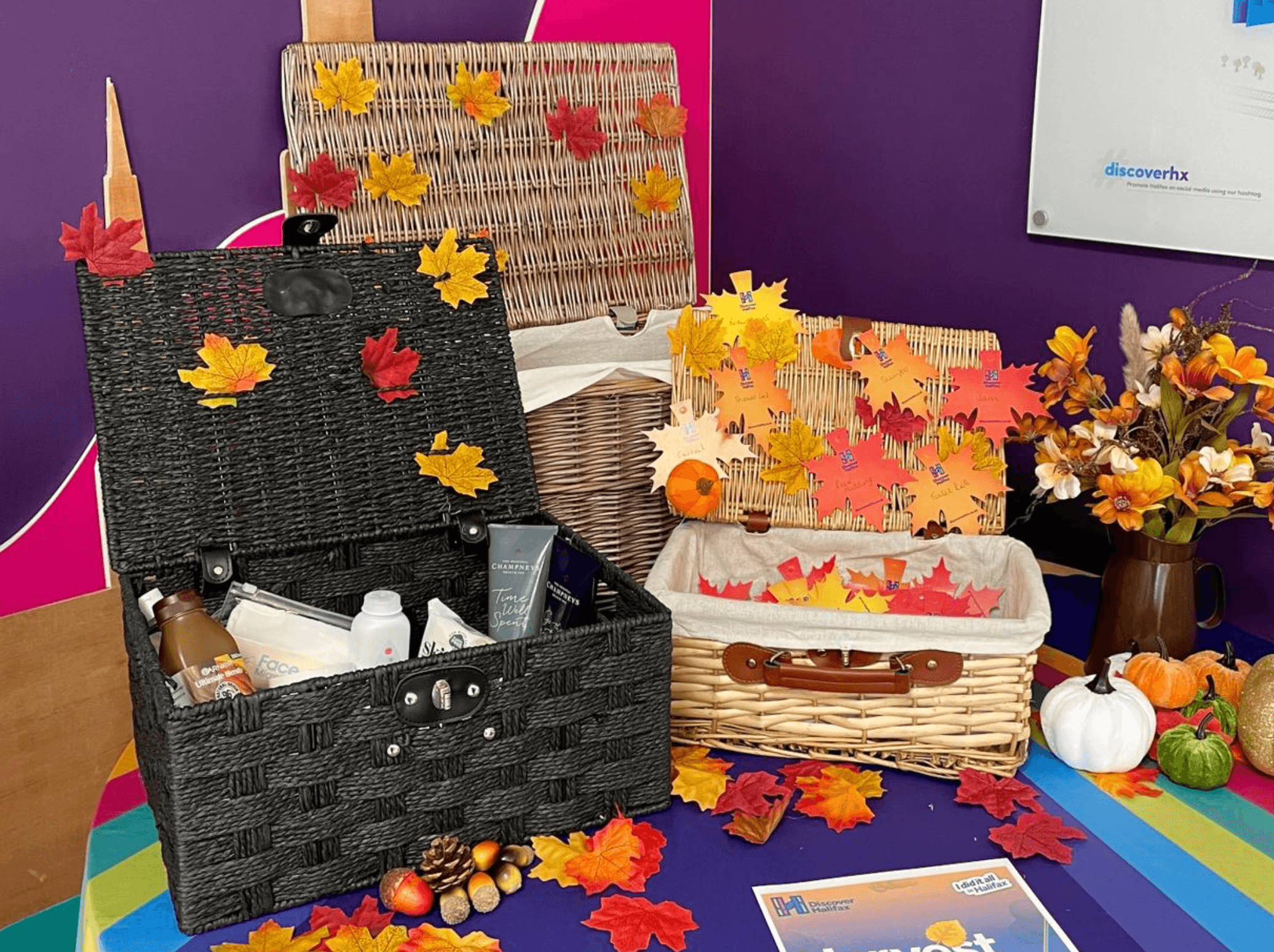 It’s time for giving: launching harvest hampers around Halifax town centre