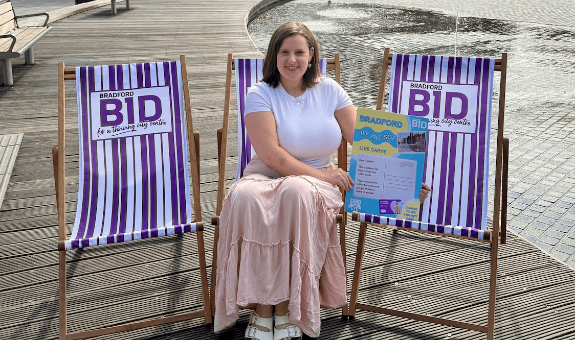 Bradford BID brings seaside spirit to the city centre with Bradford By The Sea