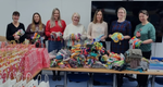 Law firm knits 150 twiddle muffs for people in Yorkshire living with dementia