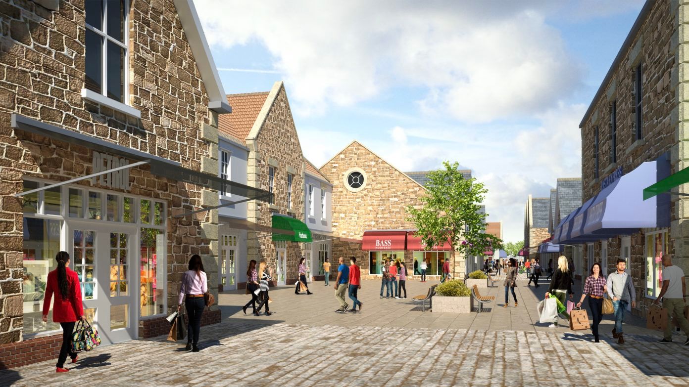 New £90m designer outlet village in North England