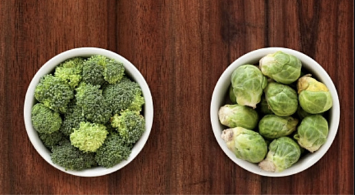It's time to Harvest Broccoli and Brussel Sprouts