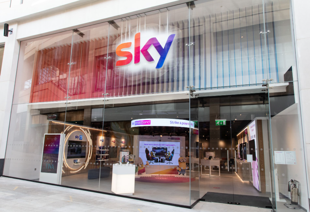 Sky opens largest shop to date at Trinity Leeds