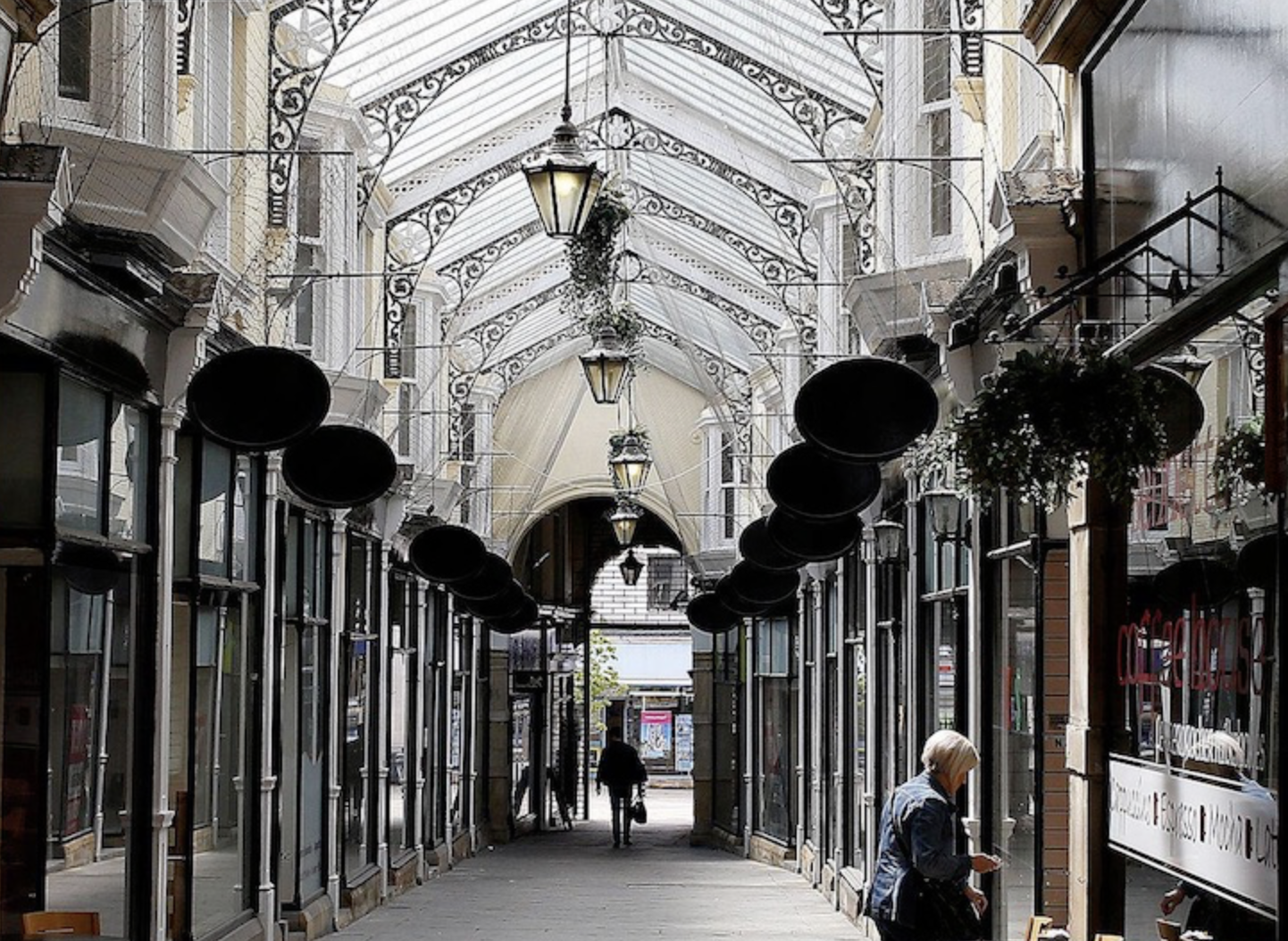 The Arcade in Dewsbury, a Grade II-listed Victorian shopping arcade set for a £3m restoration