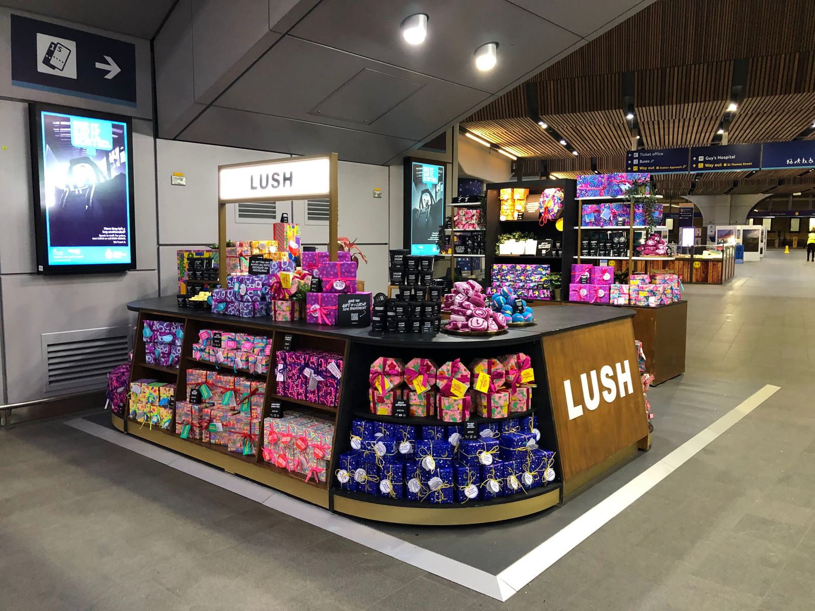 Lush pop-up at Trinity Leeds: Mother's Day weekend