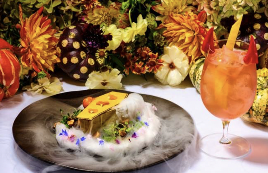 The Ivy celebrates Halloween with spooky cocktails and a devilishly delicious dessert