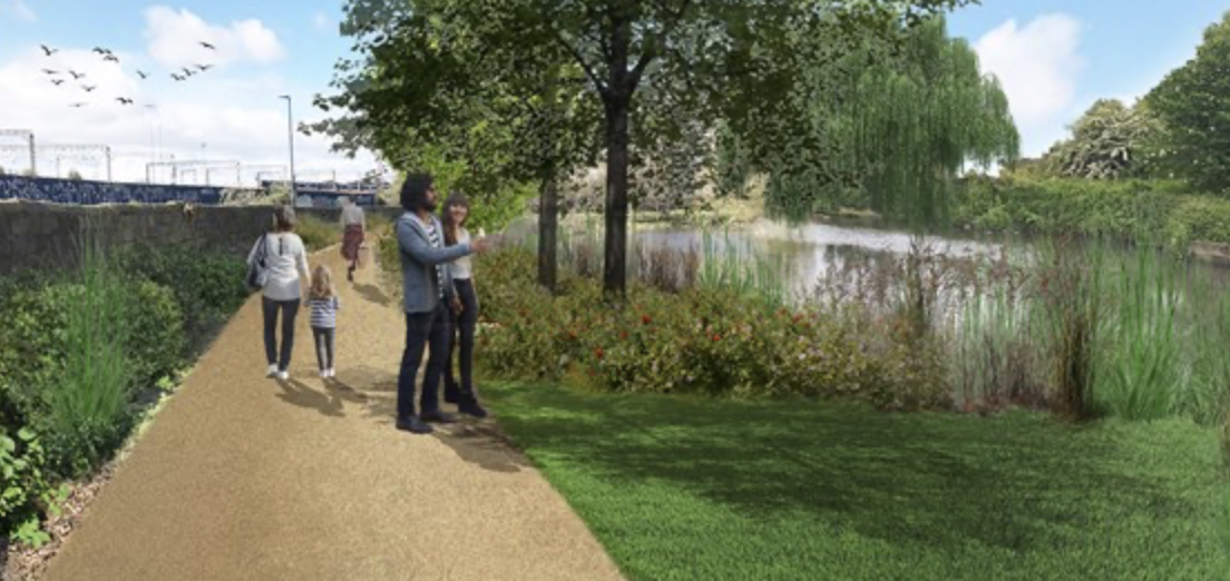 First look at plans for city's new waterside pocket park