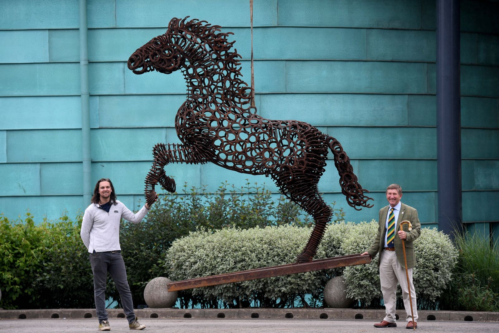 Great Yorkshire Show takes delivery of 12ft horse sculpture