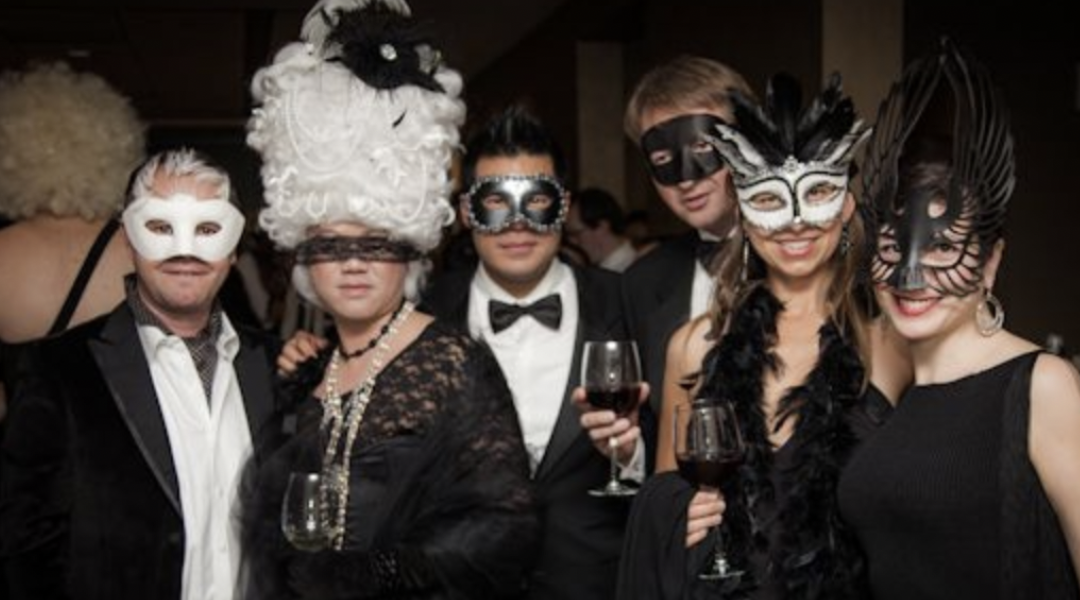 Book now for the charity fundraising Masquerade Ball