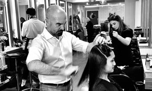 Have your hair styled with Andrew Barton, top celebrity hairdresser