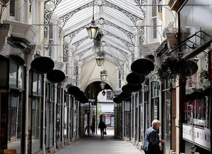 The Arcade in Dewsbury, a Grade II-listed Victorian shopping arcade set for a £3m restoration