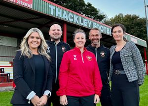 Family law firm is promoting women’s football