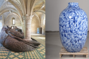 Felicity Aylieff: Expressions in Blue at Yorkshire Sculpture Park