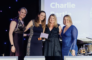 Decodifi’s Charlie Bartle wins Women in Digital Award at the Yorkshire Business Woman awards 2025