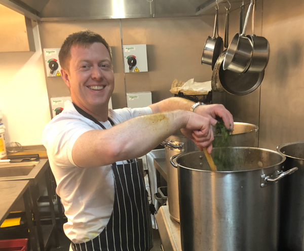 Trading Room chefs at The Piece Hall help feed the NHS