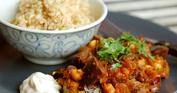 Aubergine Curry