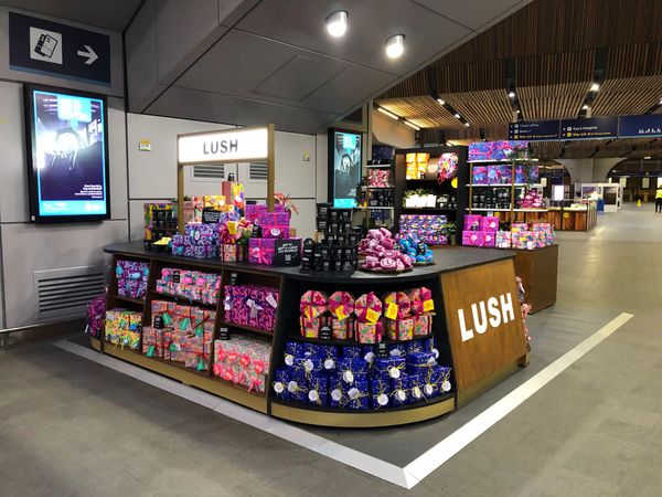 Lush pop-up at Trinity Leeds: Mother's Day weekend