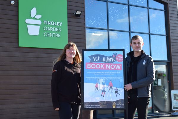 South Leeds garden centre adds ice rink to its list of seasonal attractions