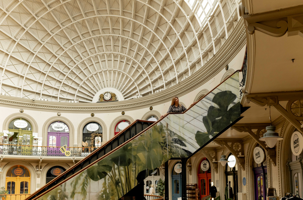 New contemporary artwork brings nature into iconic setting at Leeds Corn Exchange