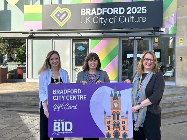 Bradford gift card launches new design and collaboration with Bradford 2025