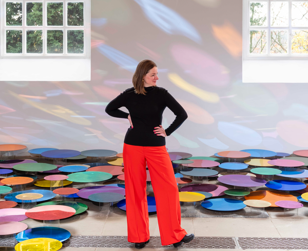 Barnsley’s Liz West opens her stunning Installation at Yorkshire Sculpture Park