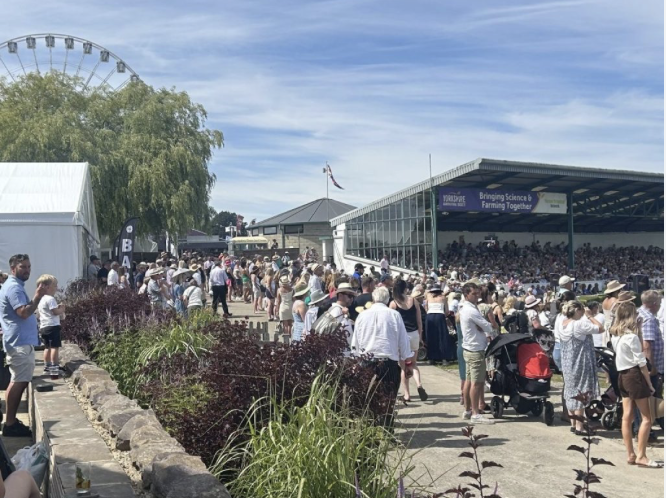 Networking BBQ at Great Yorkshire Show